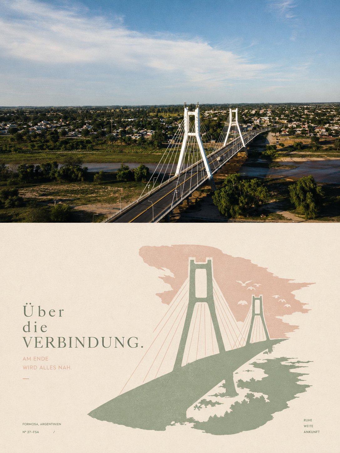 Figure-ground reversal print
